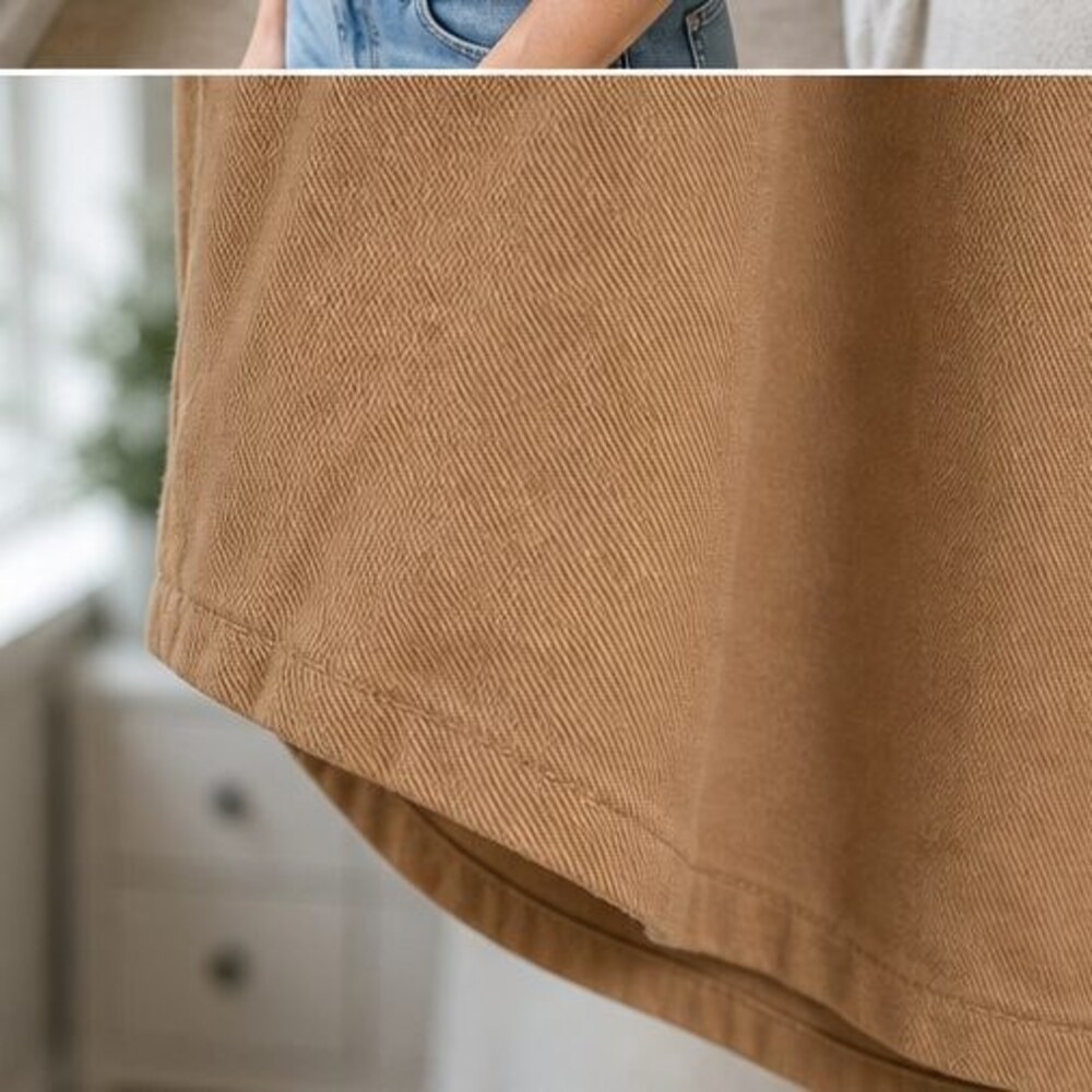 Rust Tunic Blouse - Picture 6 of 6